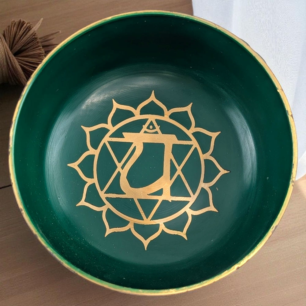 Heart Chakra singing bowl for love and connection available at zen collection a crystal shop near you 