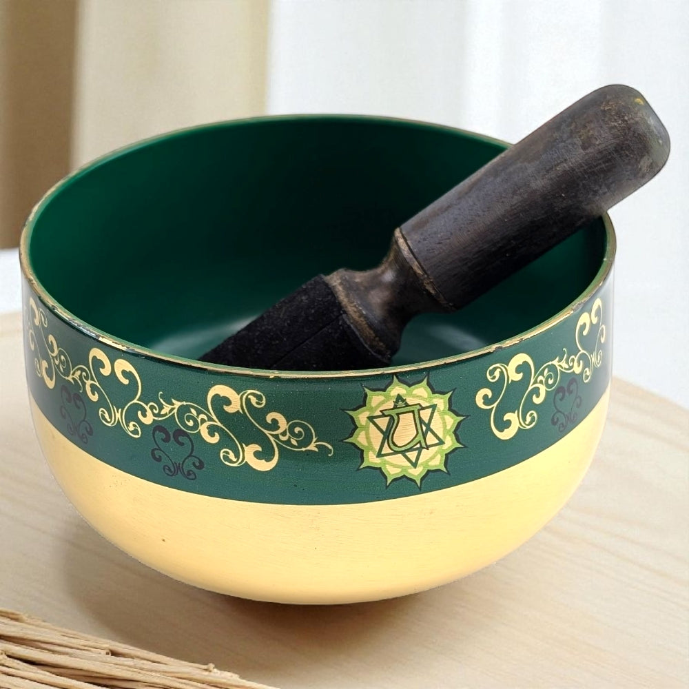 Heart Chakra singing bowl for love and connection available at zen collection a crystal shop near you 
