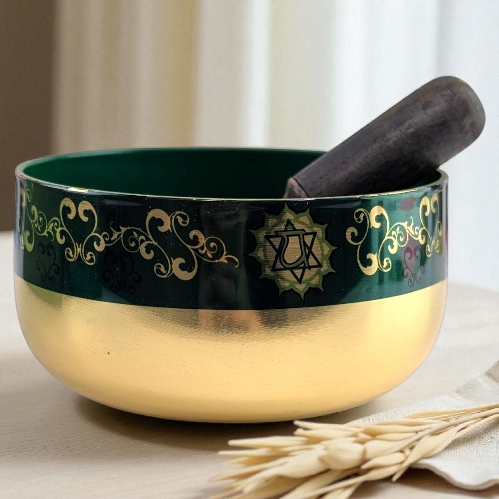 Heart Chakra singing bowl for love and connection available at zen collection a crystal shop near you 