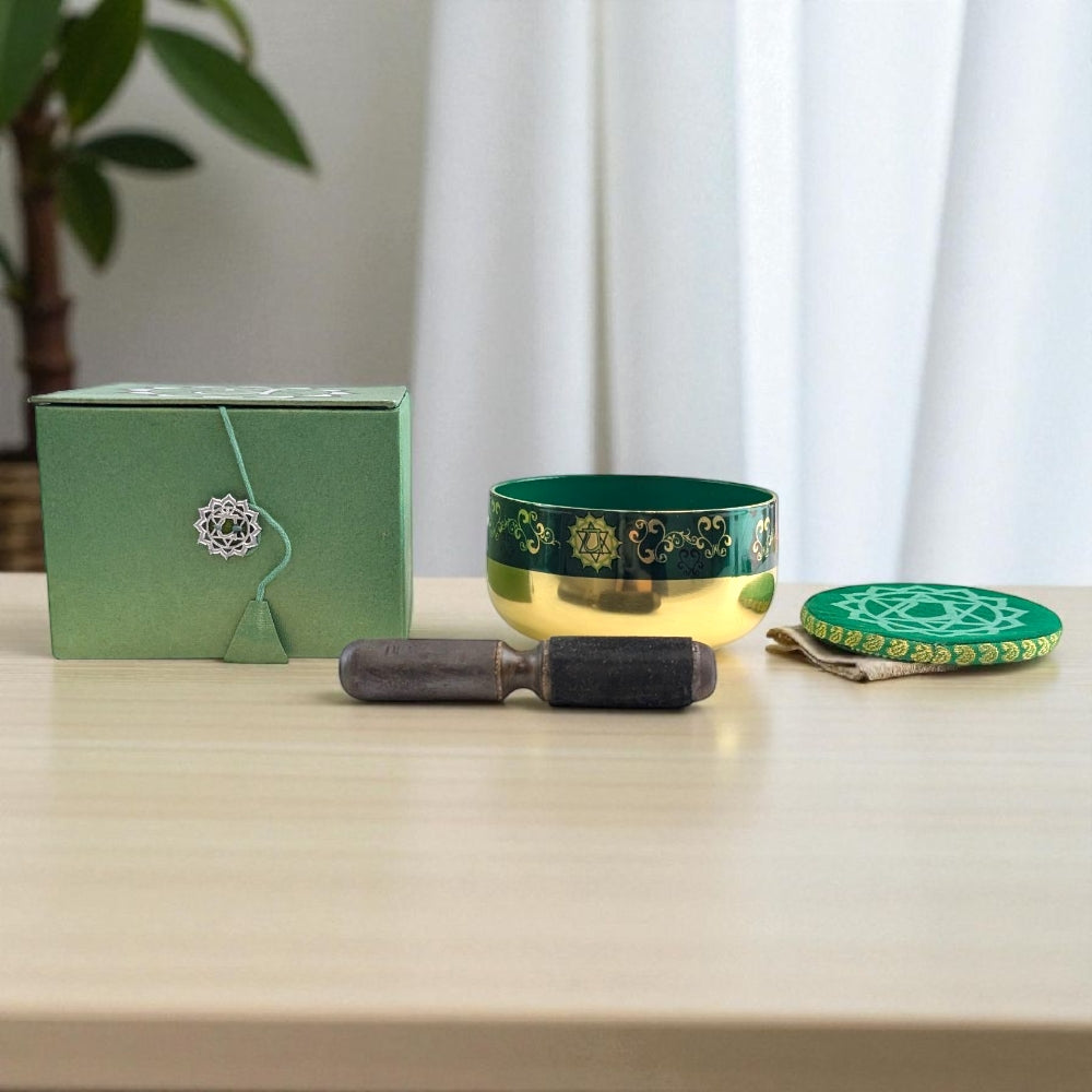 Heart Chakra singing bowl for love and connection available at zen collection a crystal shop near you 