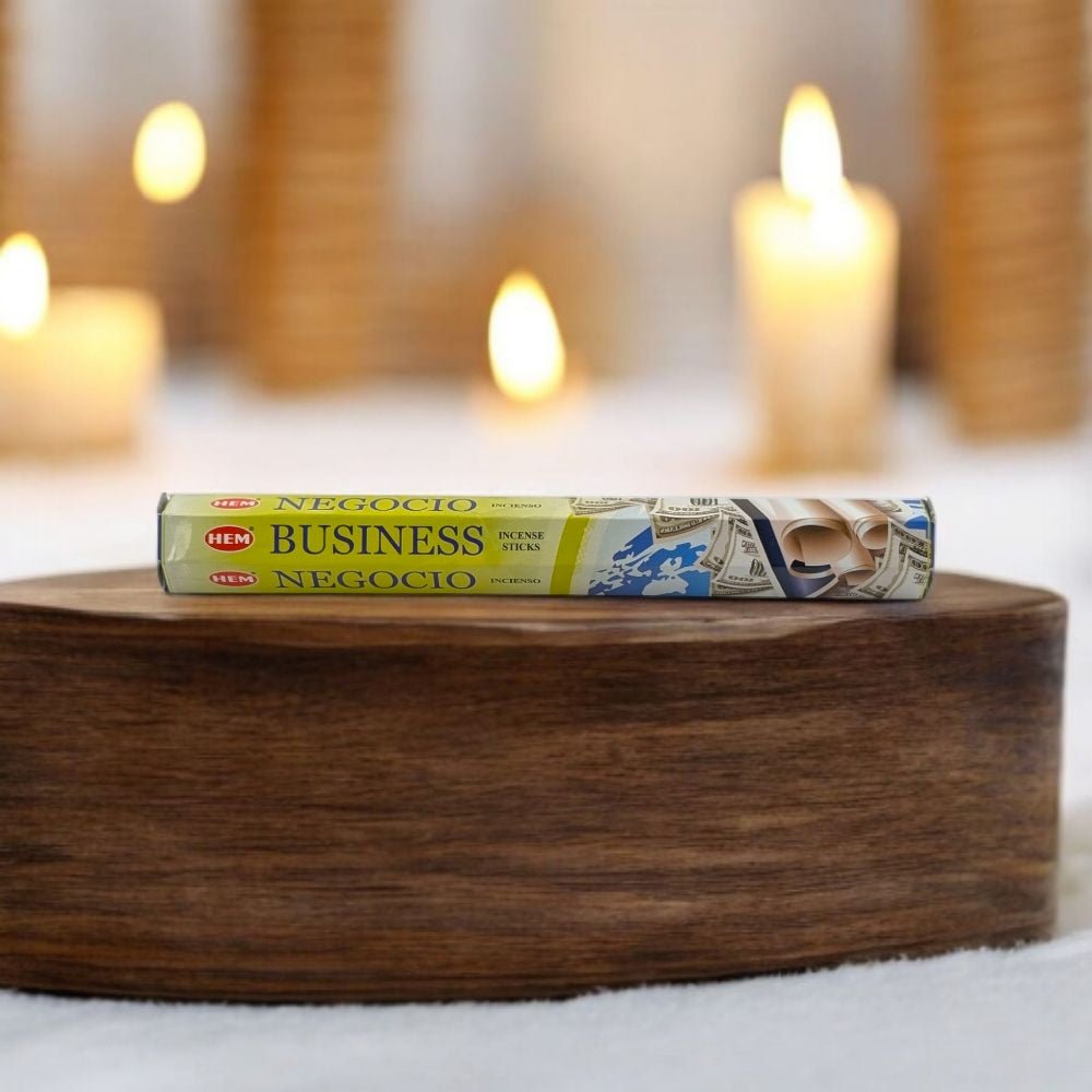 HEM Business Incense – 20 Stick Pack for Productivity & Goal Setting