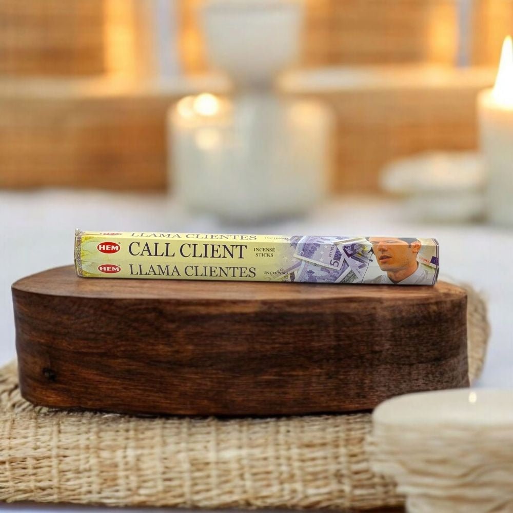 HEM Call Client Incense – 20 Stick Pack for Business & Prosperity