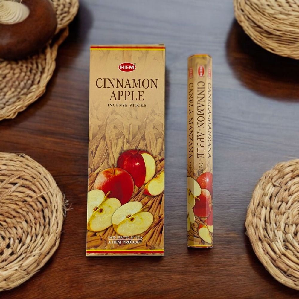 HEM Cinnamon Apple Incense Sticks – Spicy, Warm, and Nostalgic Aroma