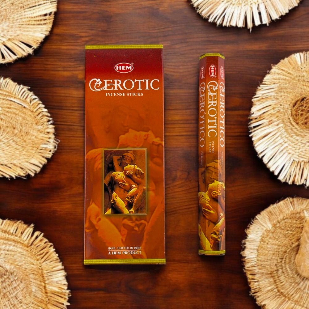 HEM Erotica Incense Sticks – Floral, Warm, and Sensual Aroma