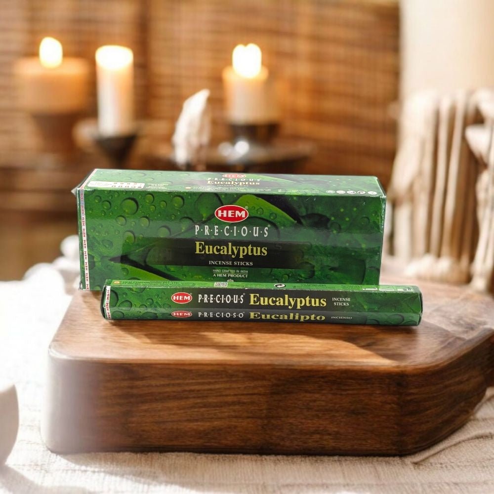 HEM Eucalyptus Incense Sticks – Refreshing & Clean Herbal Aroma