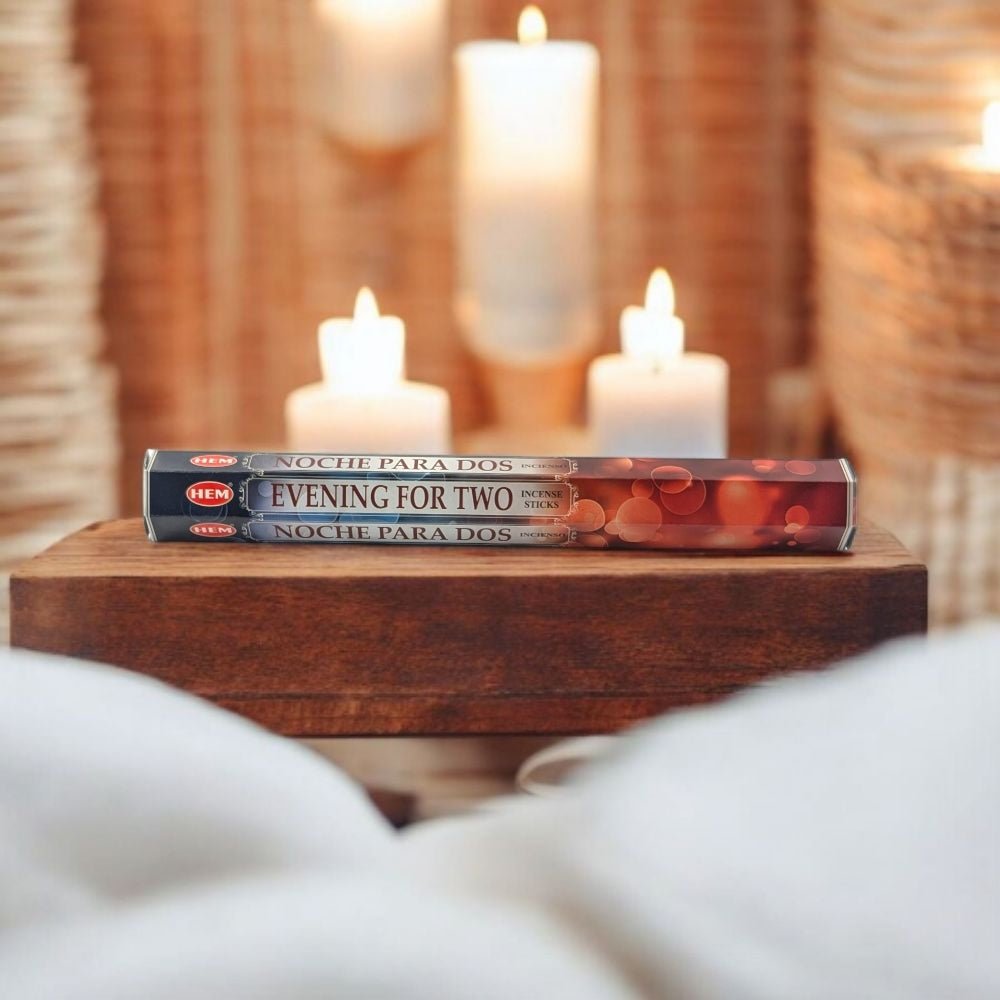 HEM Evening for Two Incense – 20 Stick Pack for Cozy Evenings &amp; Connection
