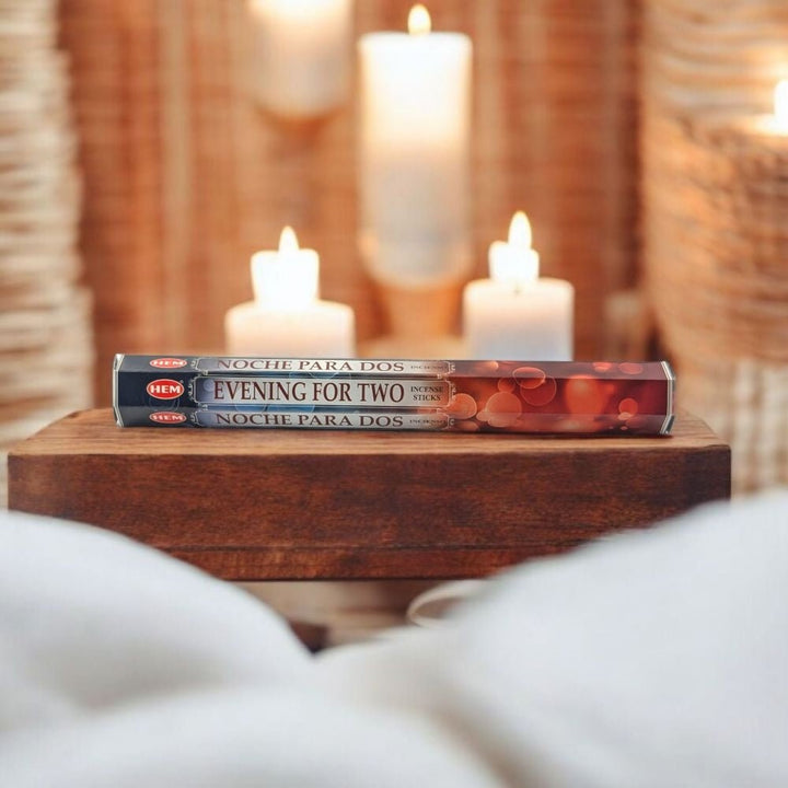 HEM Evening for Two Incense – 20 Stick Pack for Cozy Evenings &amp; Connection
