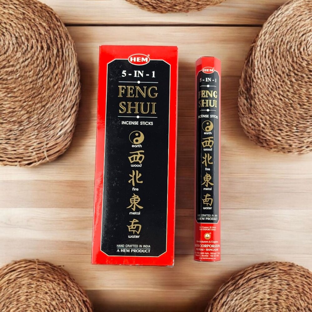 HEM Feng Shui Incense Sticks – Harmonizing, Grounding, and Refreshing Aroma