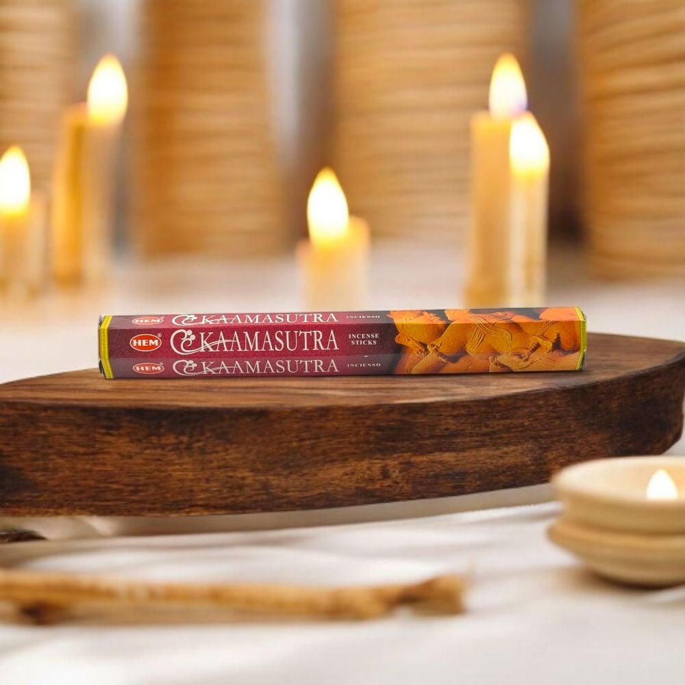 HEM Kamasutra Incense – 20 Stick Pack for Romance &amp; Relaxation