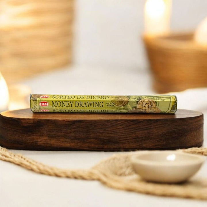 HEM Money Drawing Incense – 20 Stick Pack for Success &amp; Focus