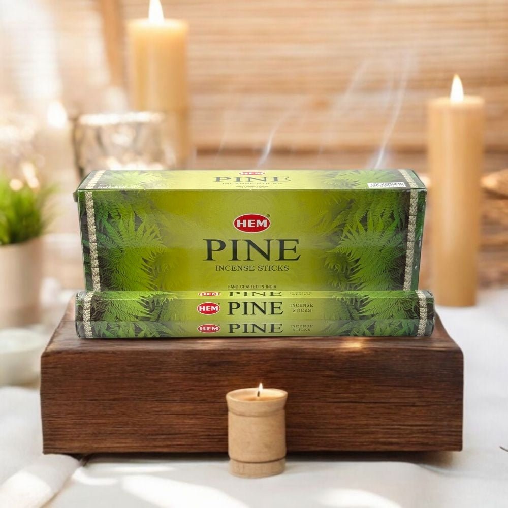 HEM Pine Incense Sticks – Fresh, Earthy, and Grounding Aroma