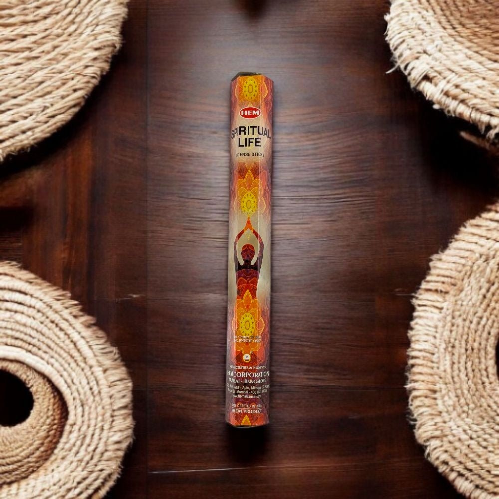 HEM Spiritual Life Incense – 20 Stick Pack for Meditation & Reflection