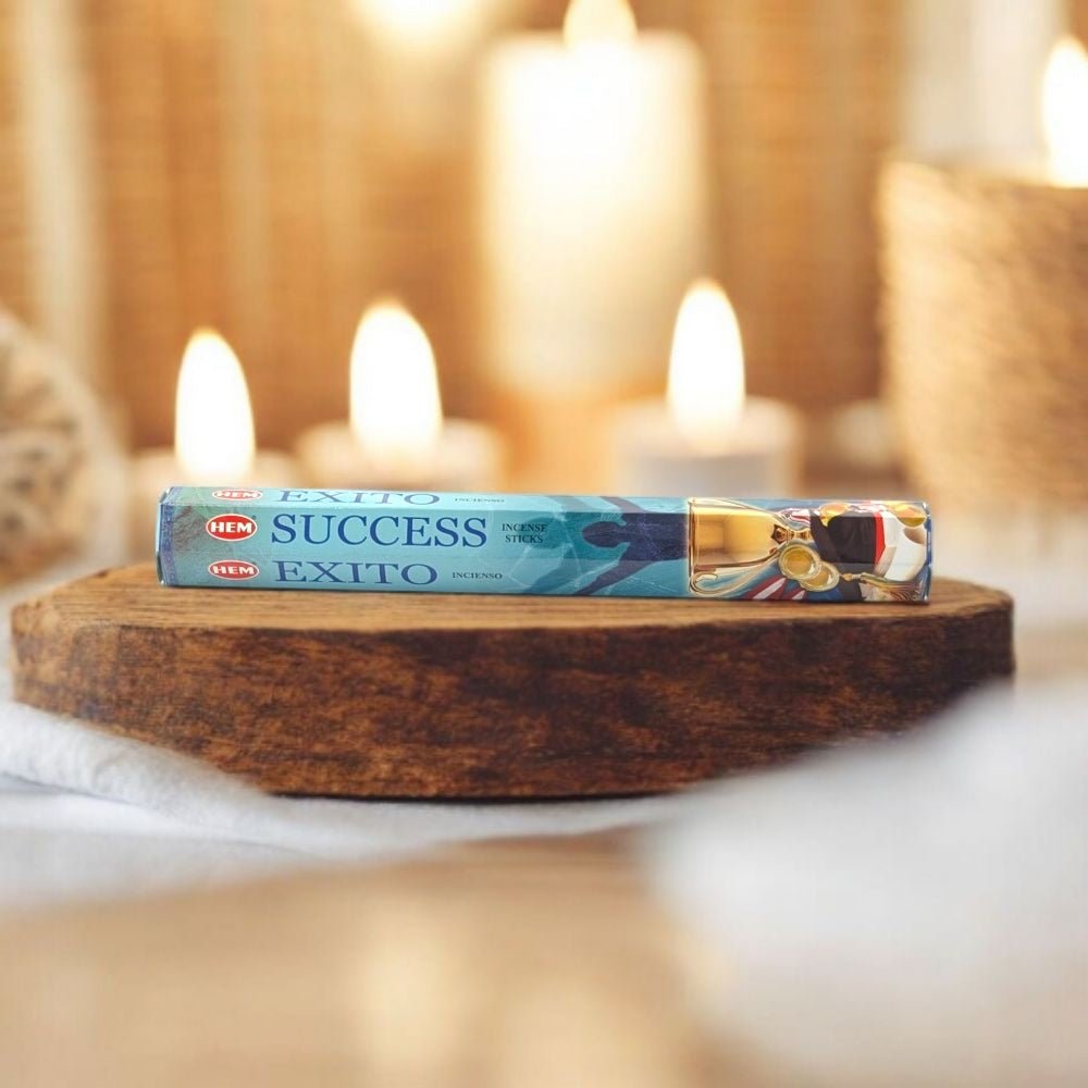 HEM Success Incense – 20 Stick Pack for Goal-Setting & Productivity