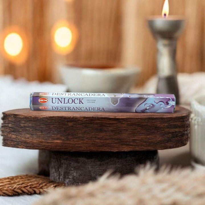 HEM Unlock Incense – 20 Stick Pack for Focus &amp; New Beginnings