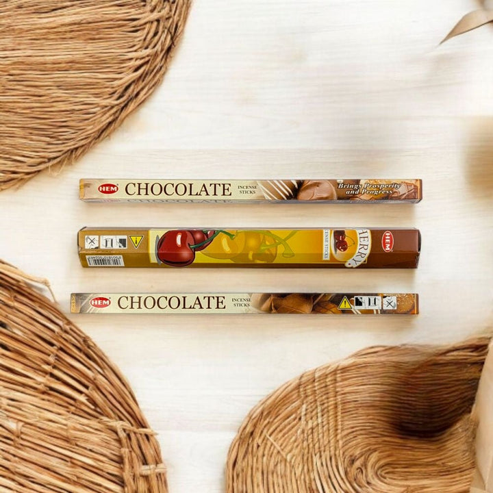 Chocolate Covered Cherries Incense Set – 3-Pack for Sweet &amp; Cozy Atmosphere