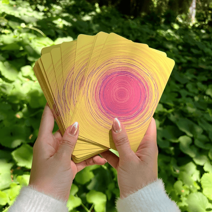 Oracle deck for anxiety and energy blocks