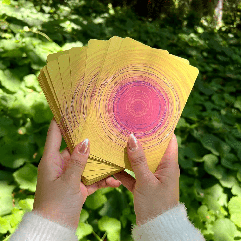 Oracle deck for anxiety and energy blocks