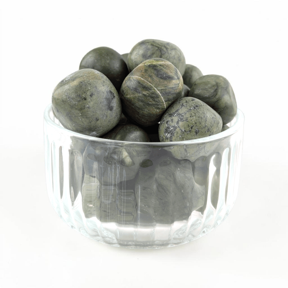 Natural Jade tumble from Zen Collection metaphysical shop