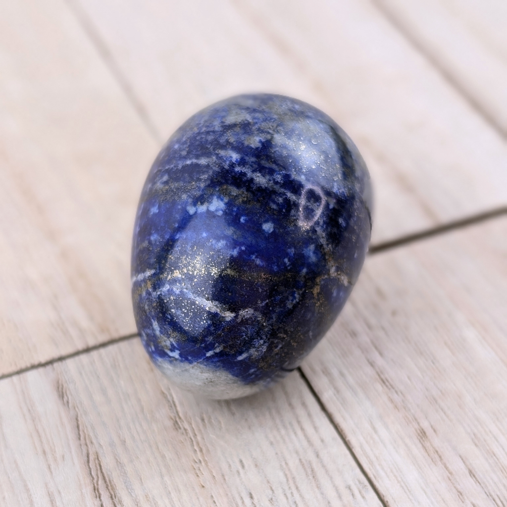 Healing Lapis Yoni Egg for energy clearing and emotional release