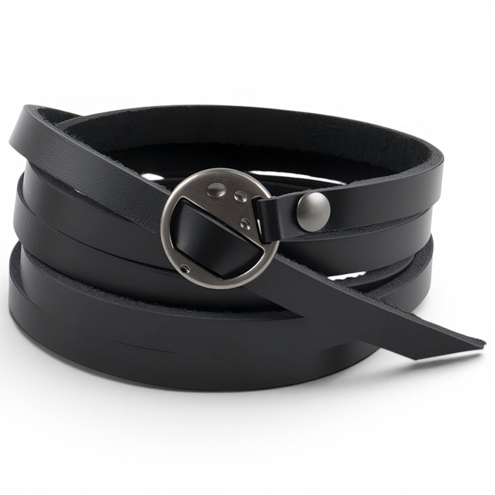 Leather Cord Wrap Bracelet available at Zen Collection Canadian jewelry store, shop in store or online