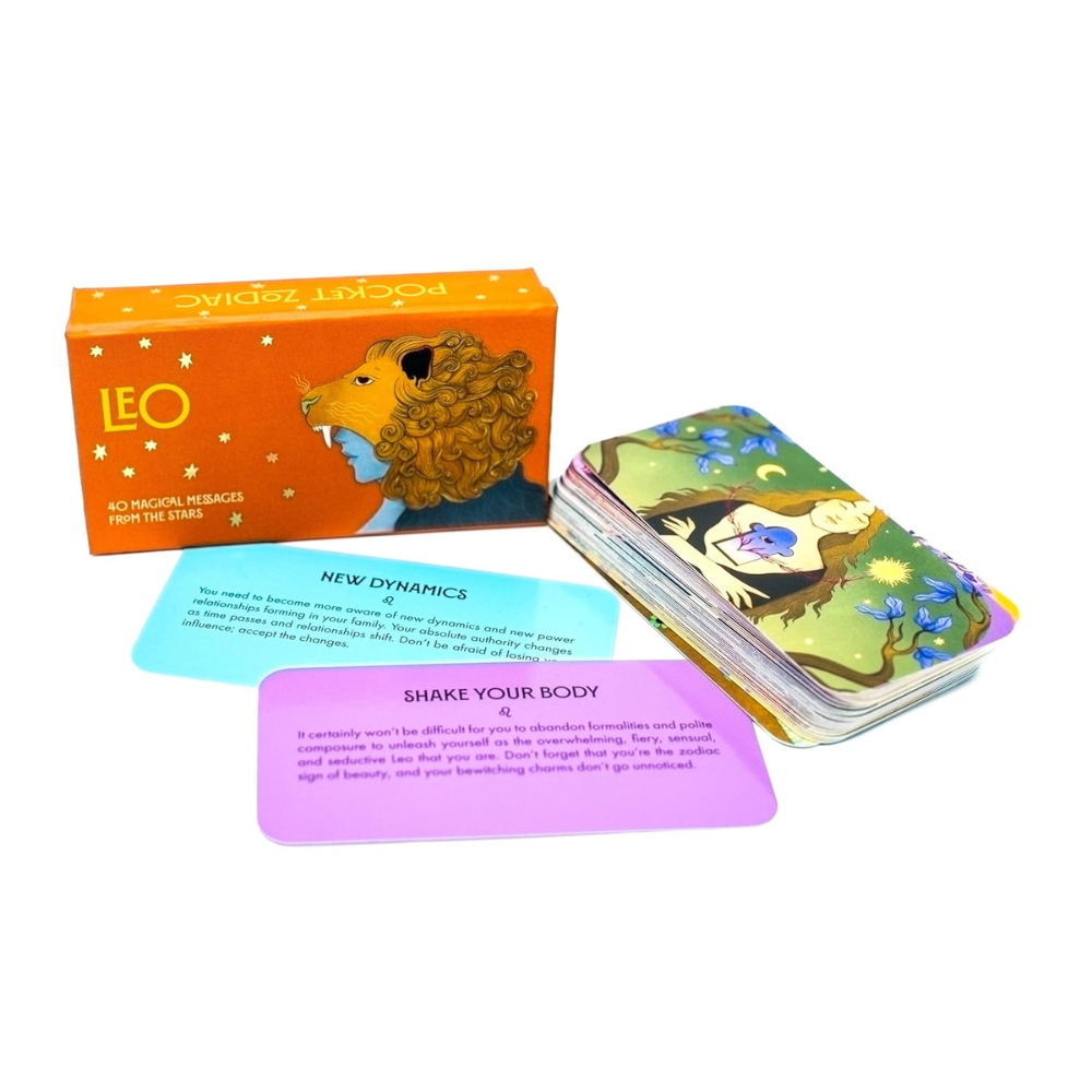 leo zodiac oracle cards for love and career
