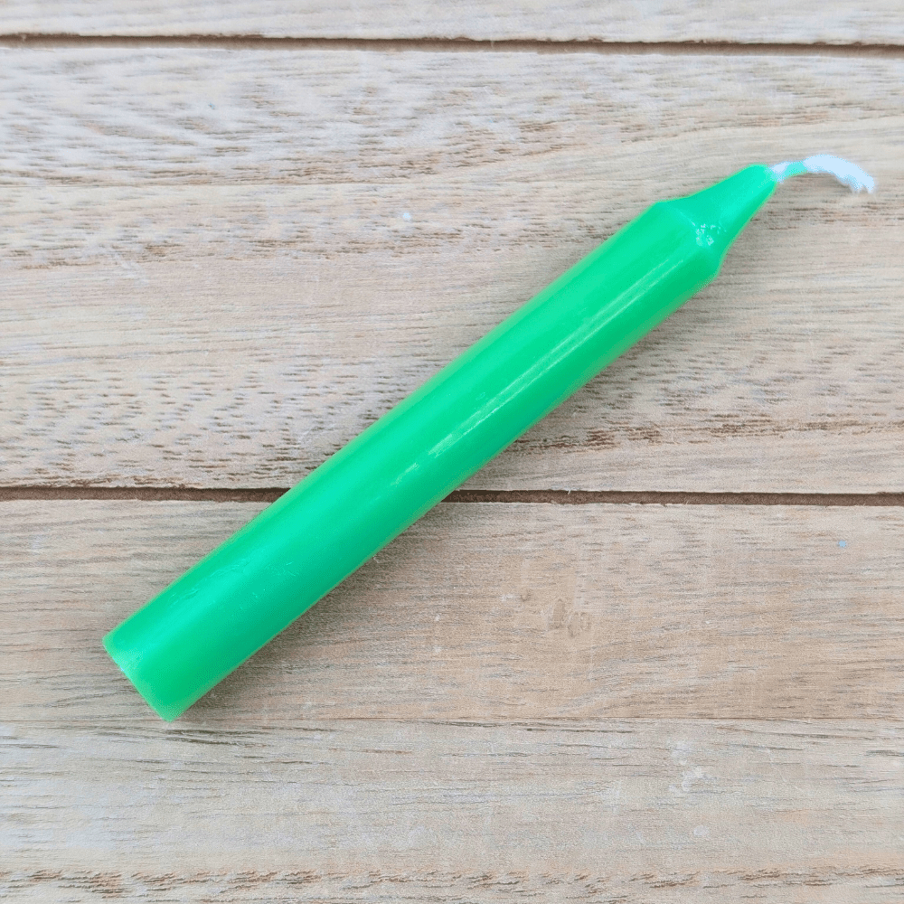 Healing chime candle for renewal and harmony