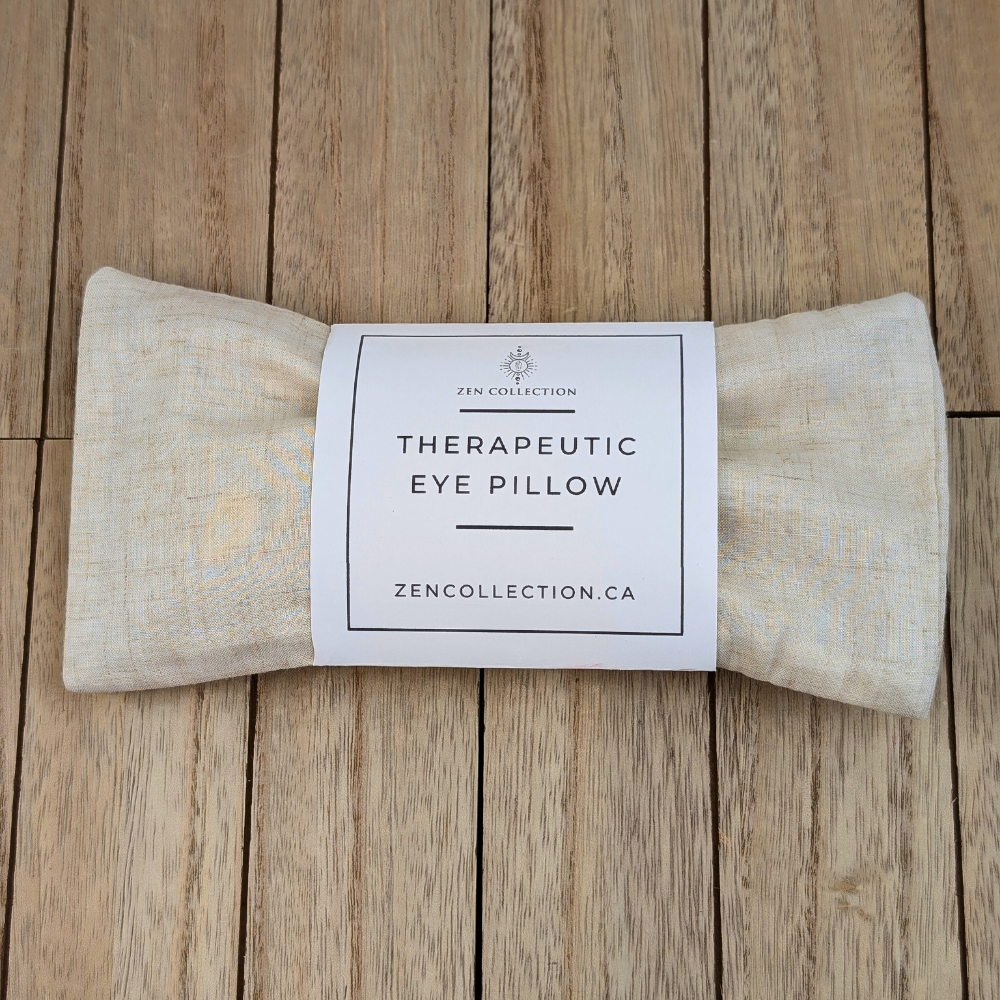 Light Sand Weighted Eye Pillow by Zen Collection