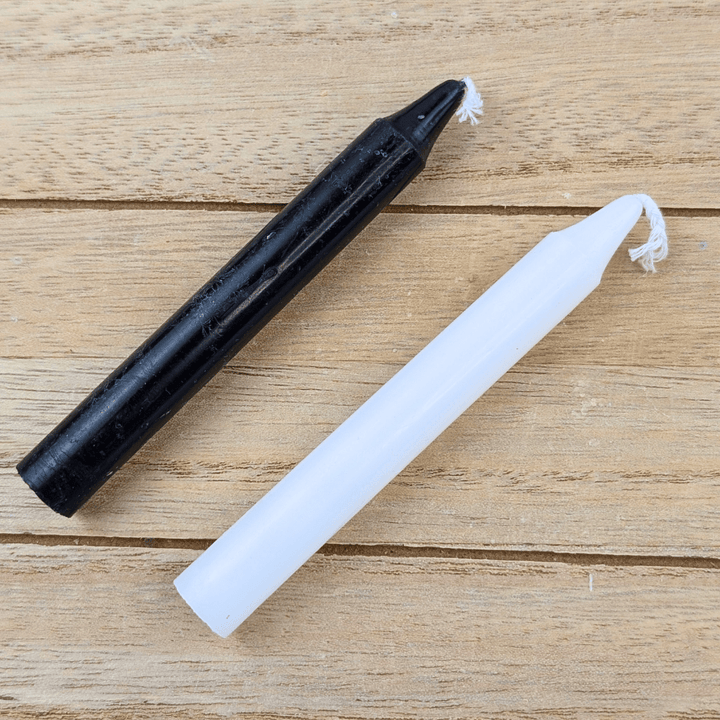 Light &amp; Shadow Candle Duo for rituals