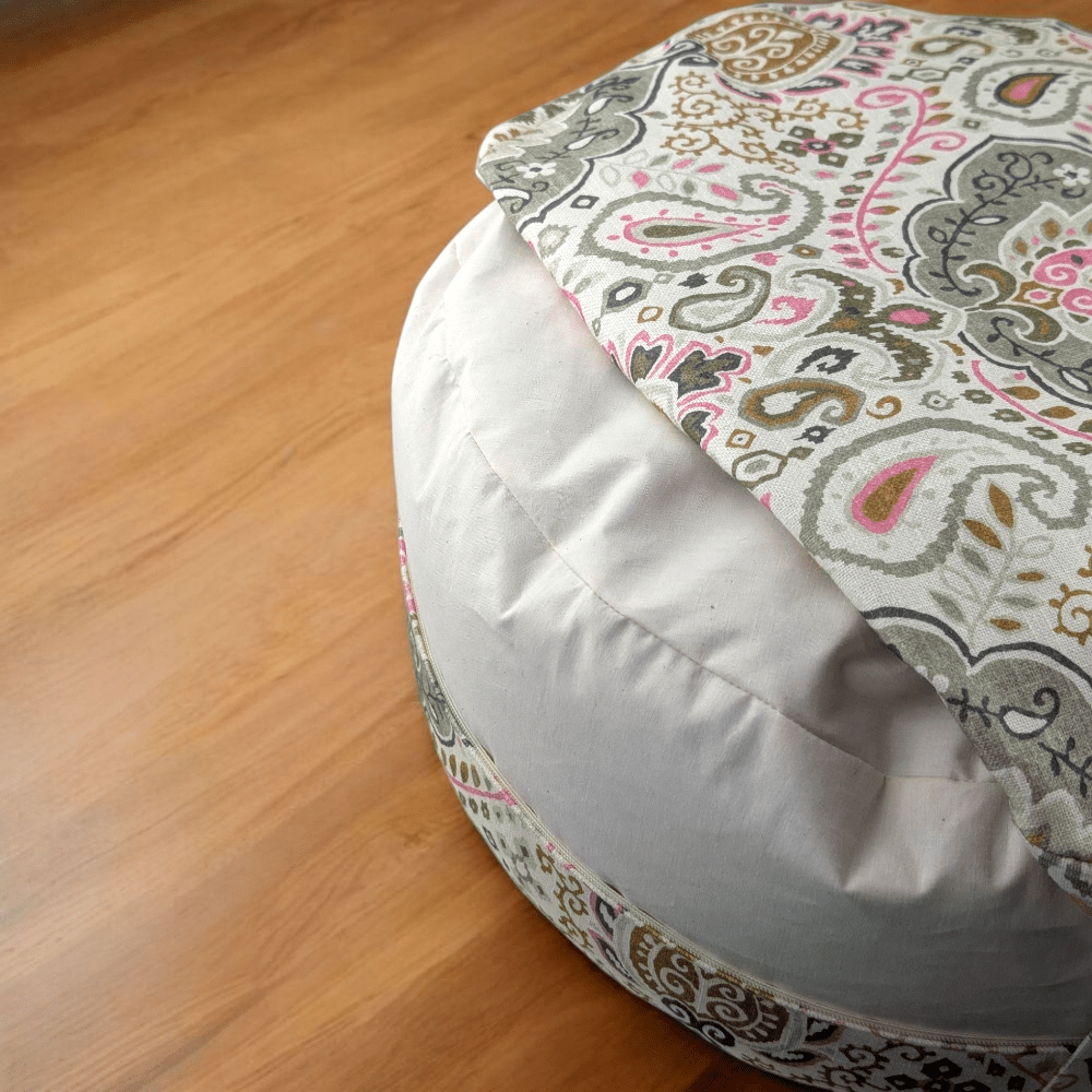 Meditation cushion for posture support yoga