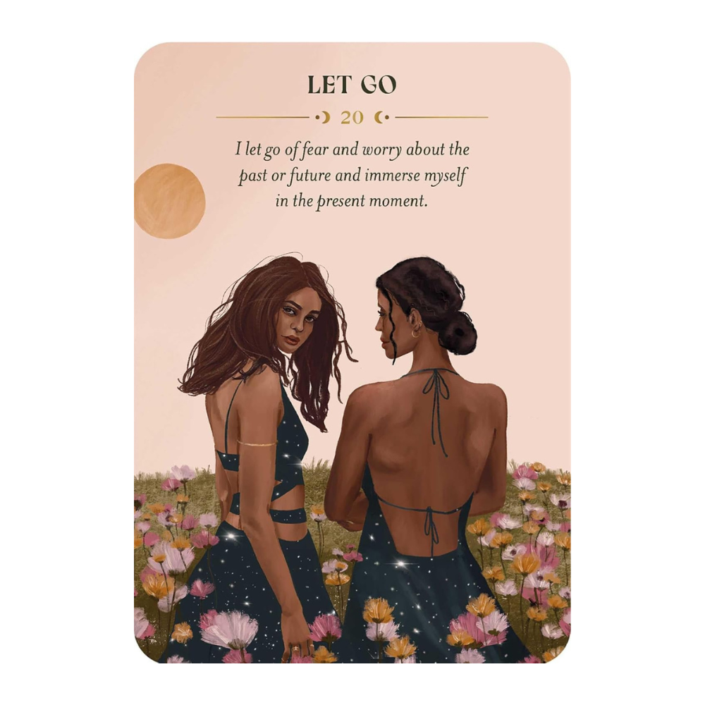 Daily Affirmation Cards for Self-Knowledge and Reflection