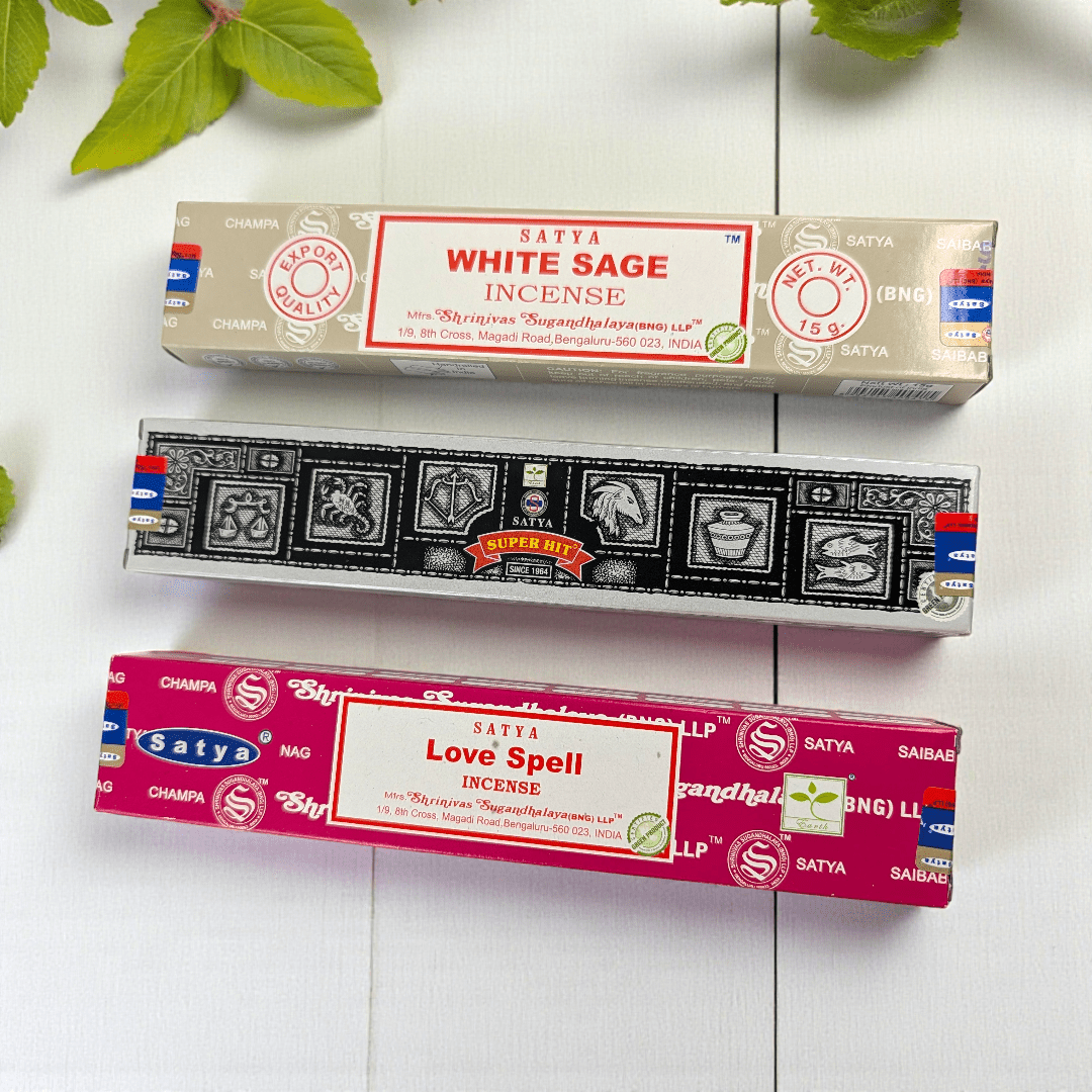 Incense set for love cleansing and protection rituals available at zen collection a spiritual store near me
