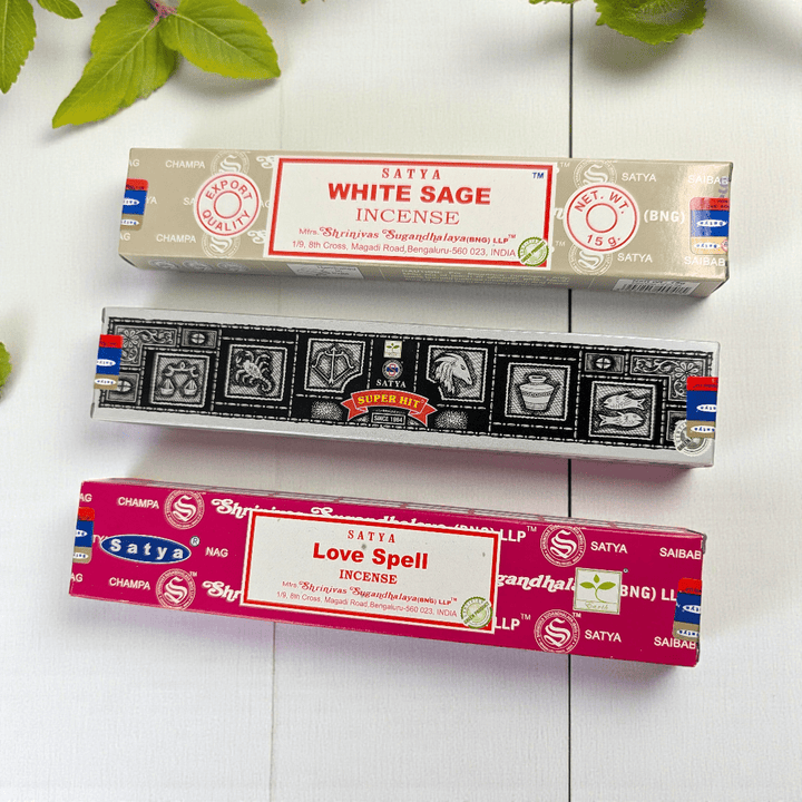Incense set for love cleansing and protection rituals available at zen collection a spiritual store near me