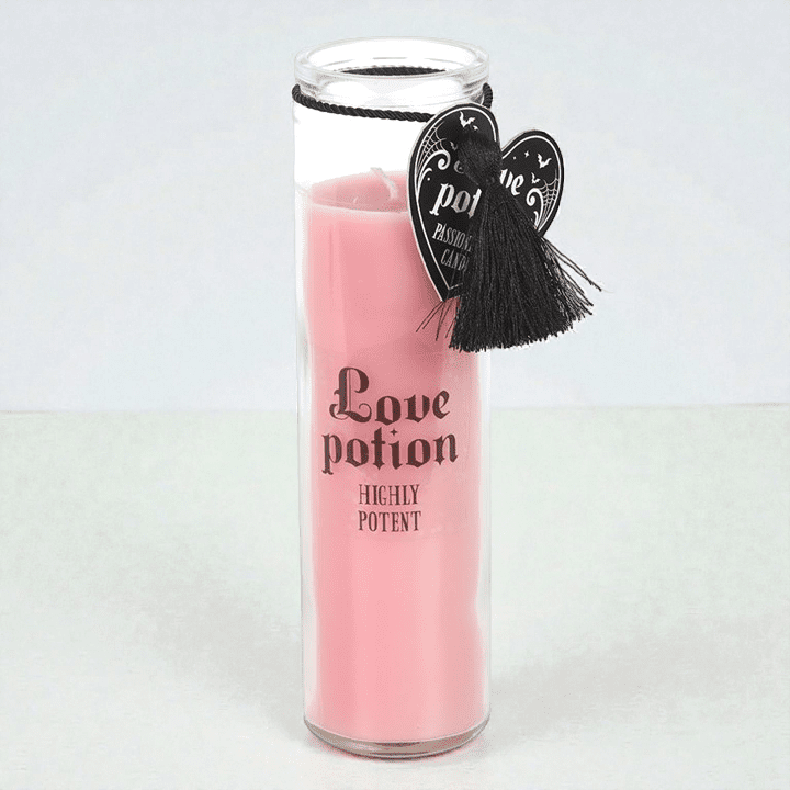 Love potion candle available at Zen Collection Canadian metaphysical store in Barrie. Shop in-store or online now