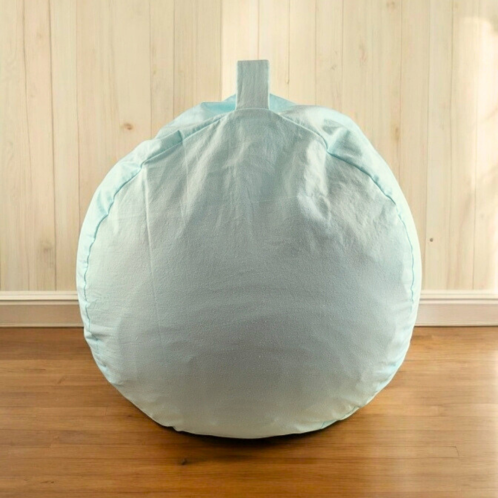 Minty Meditation Pillow with durable cotton cover