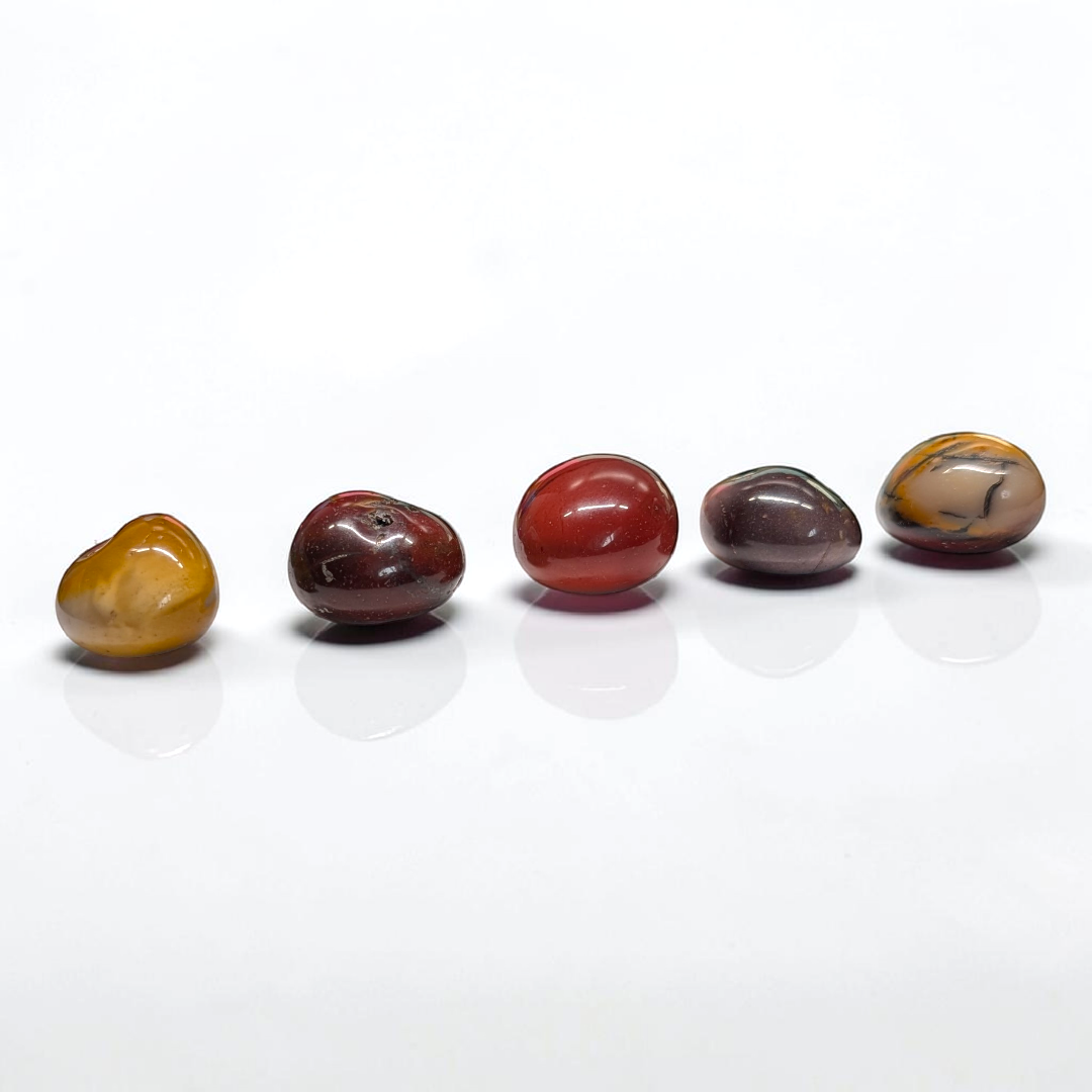 Mookaite Crystal Tumbles available in-store or online now with Zen Collection Canadian Metaphysical 
Store Near Me where you can find more crystals for the root chakra