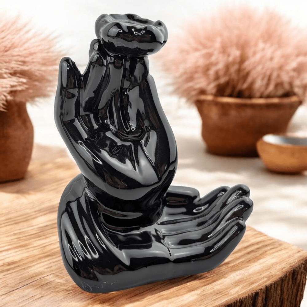 Canadian metaphysical store mudra incense holder