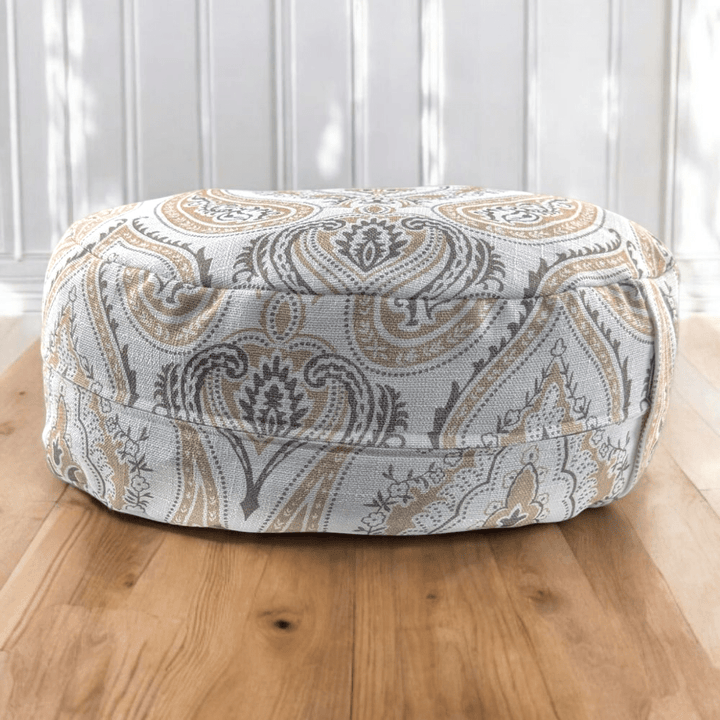 Namaste Right Here meditation cushion Canadian made