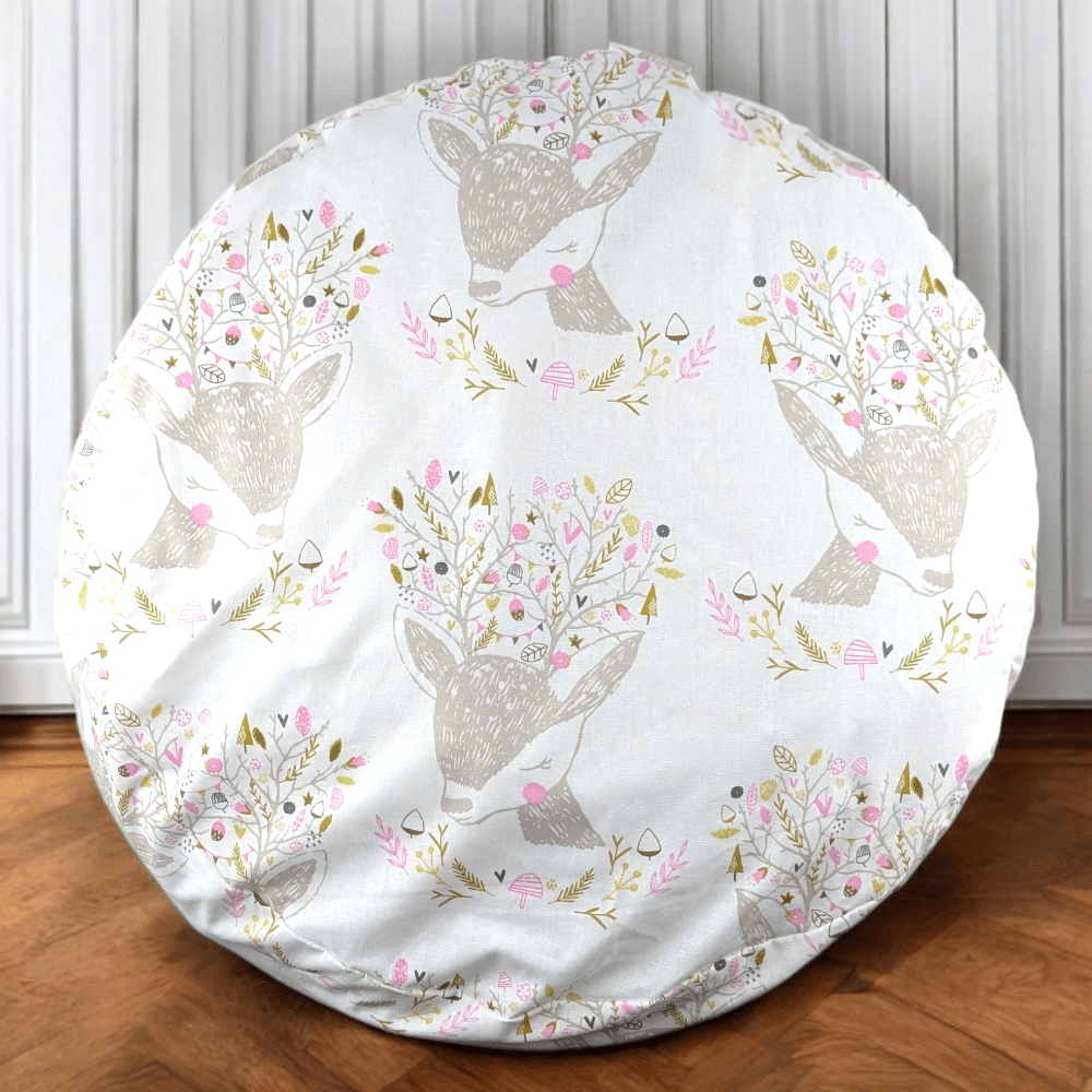 Cotton cover meditation cushion removable
