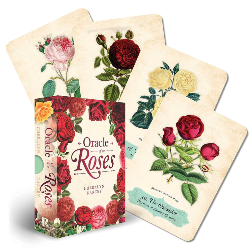 Cheralyn Darcey’s Oracle Deck for Rose Wisdom and Spiritual Guidance