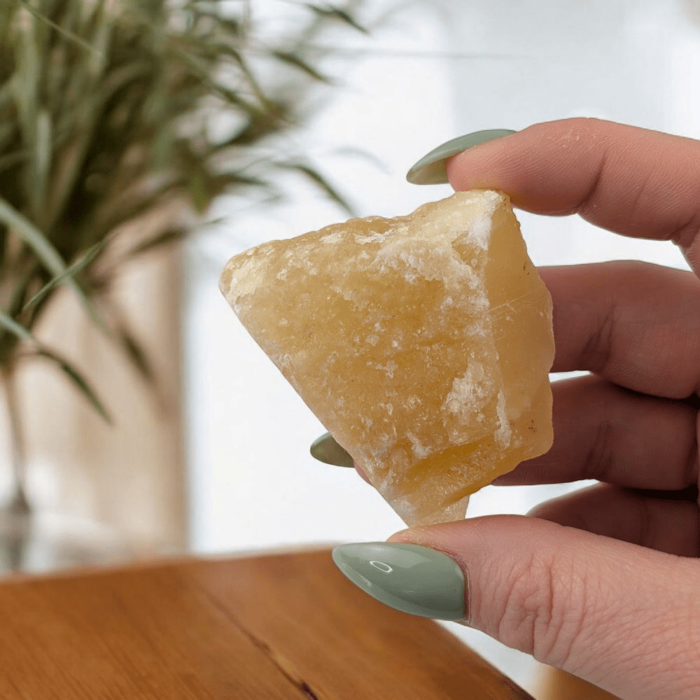 Exact Orange Calcite piece from Zen Collection