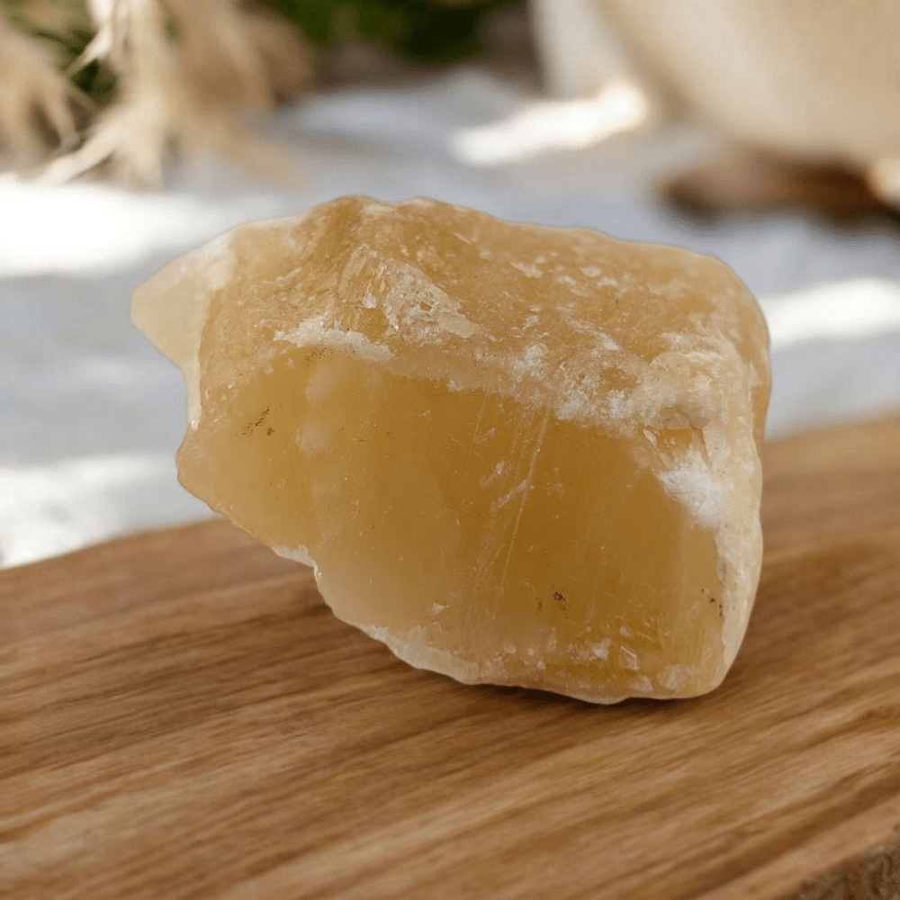 Raw crystal chunk for motivation and confidence