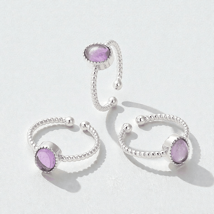 Bague en cristal d&
