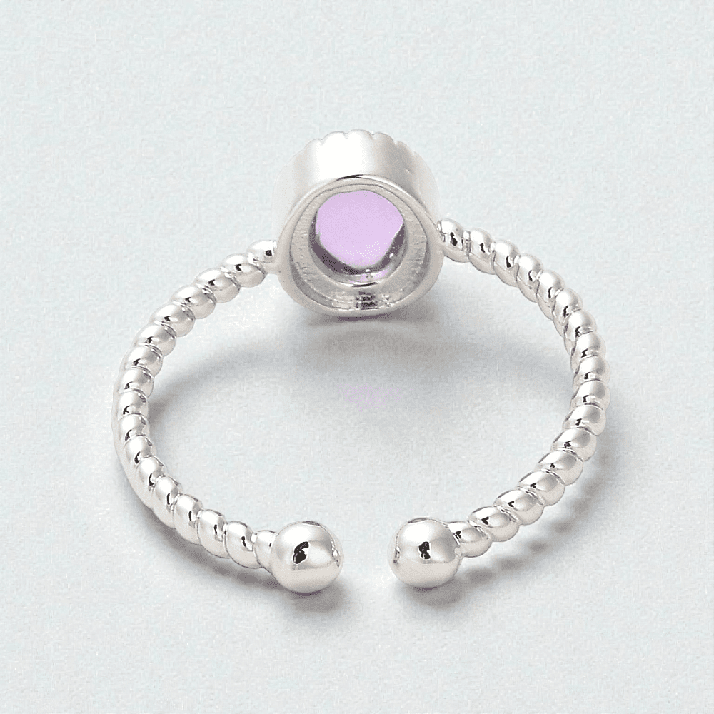 Bague en cristal d&