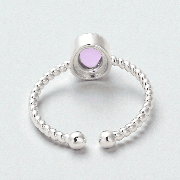 Bague en cristal d&