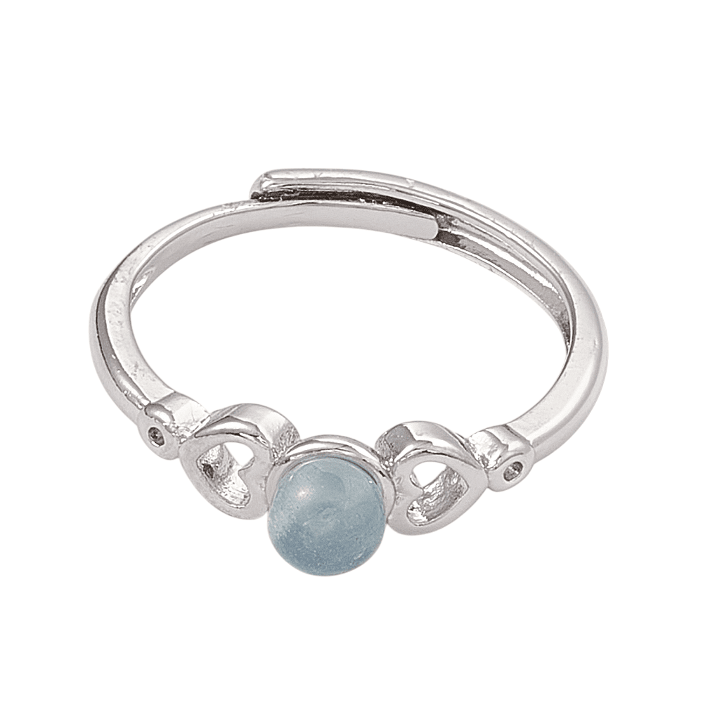 Aquamarine crystal for Throat chakra to improve communication skills. Available at zen collection metaphysical stores in Barrie.  Shop In-store or online now