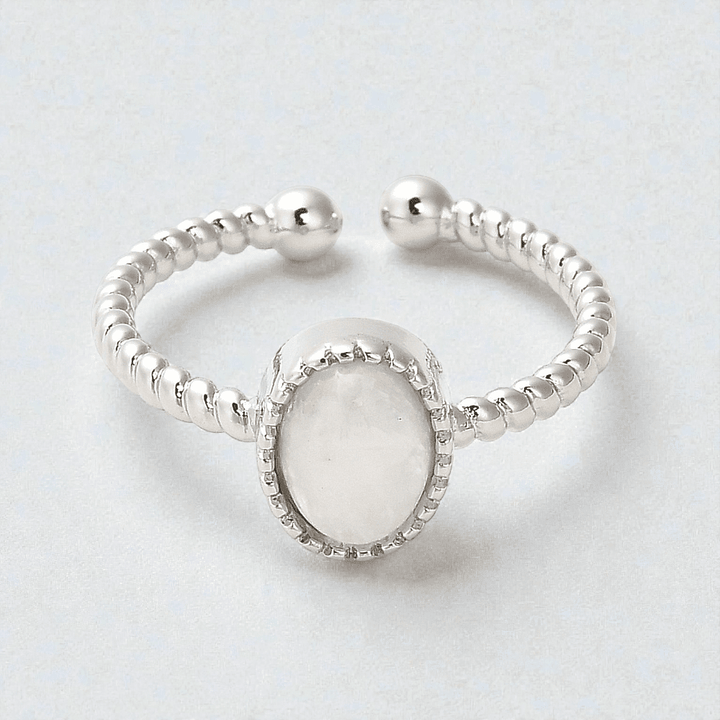 Moonstone crystal ring for intuition available at zen collection crystal stores in Barrie. Shop online now or in-store