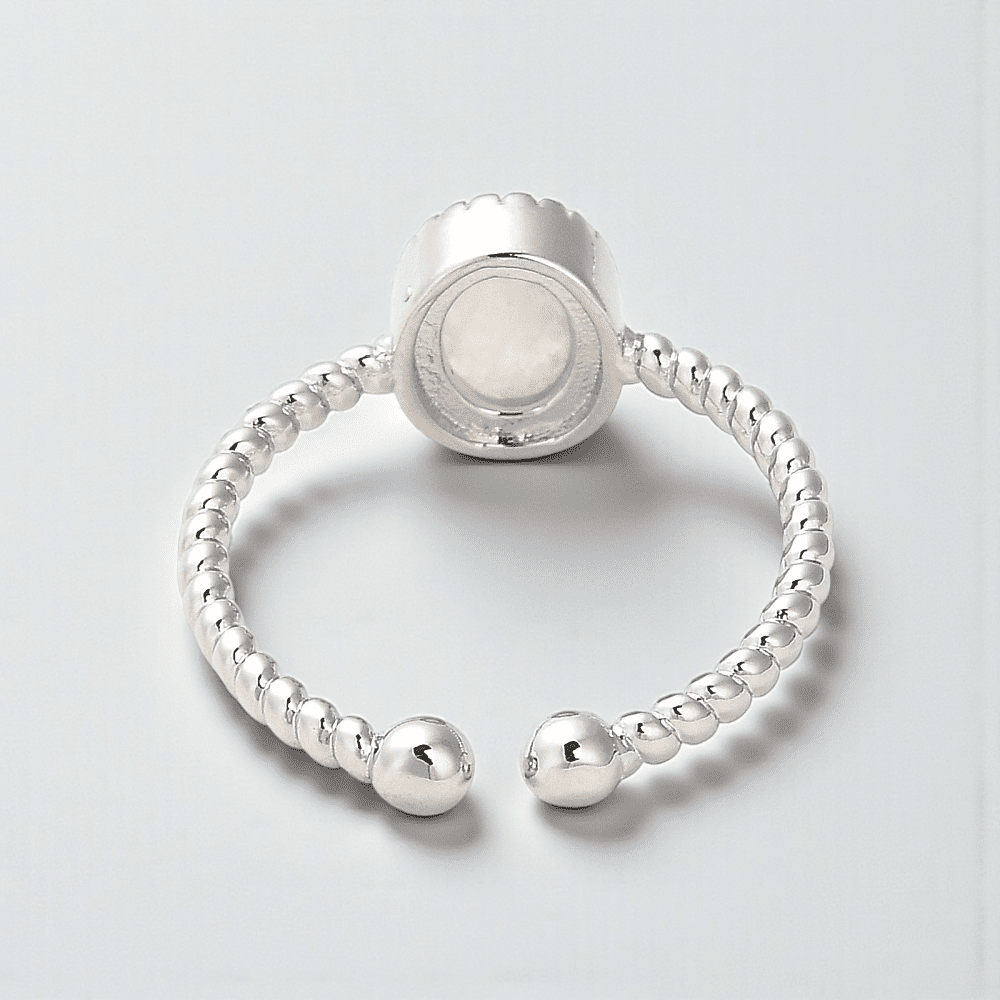 Moonstone crystal ring for intuition available at zen collection crystal stores in Barrie. Shop online now or in-store