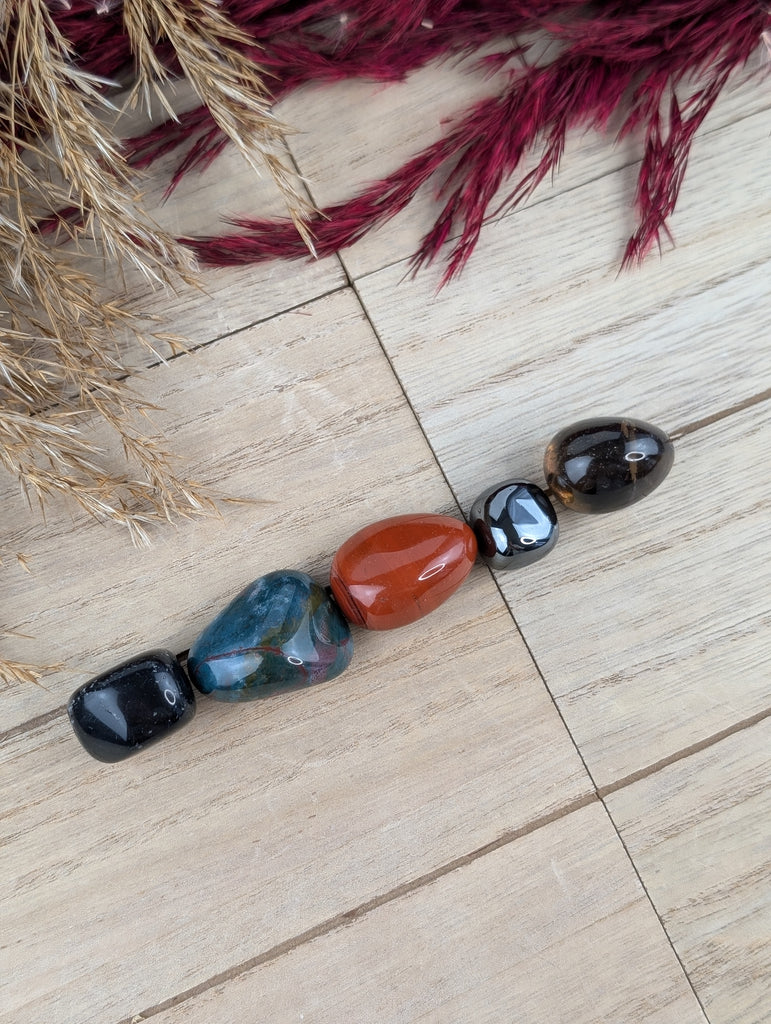 Root Chakra Crystal Set will balance and heal the energy within the root Chakra energy center 