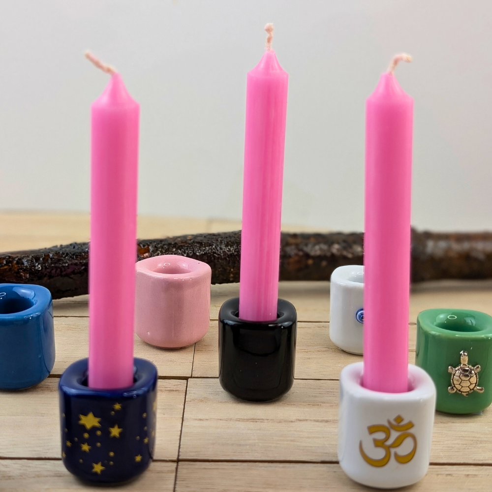 Chime candles for meditation and spiritual practices