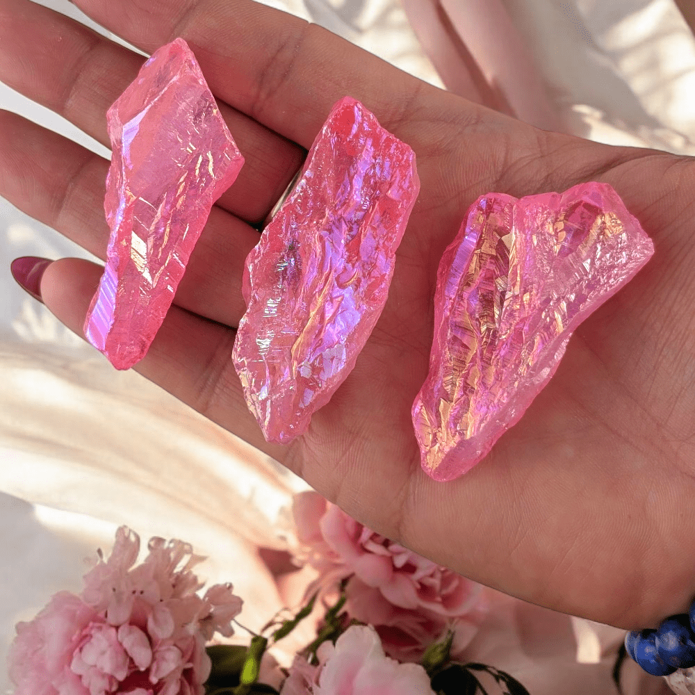 Aura quartz for heartbreak healing